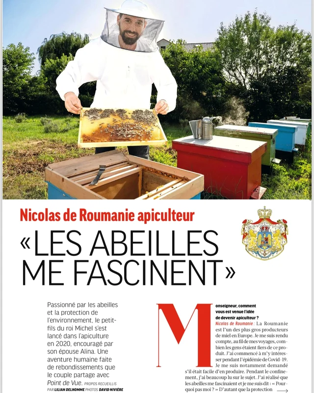 Nicolae și Alina ai României în Point de Vue