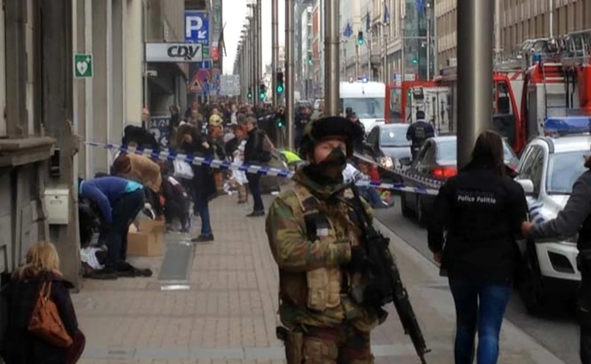 
    Capitala Belgiei, Bruxelles, se află în stare de şoc Foto: AP  