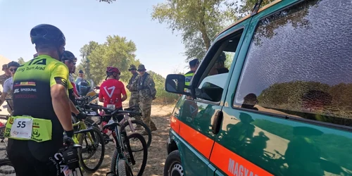 Moment inedit la turul ciclist Timişoara-Szeged FOTO Ş.Both