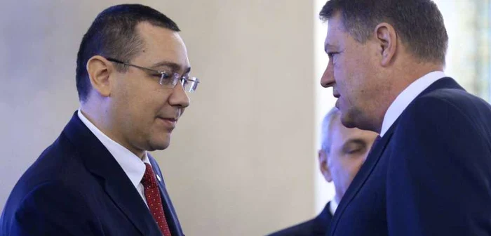 Premierul Victor Ponta a mers la Palatul Cotroceni pentru a discuta cu preşedintele Klaus Iohannis despre situaţia economică în contextul crizei francului elveţian FOTO Mediafax