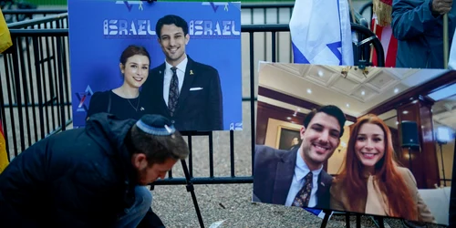 Doi diplomați israelieni au fost uciși la Muzeul Evreiesc din Washington FOTO Profimedia jpg