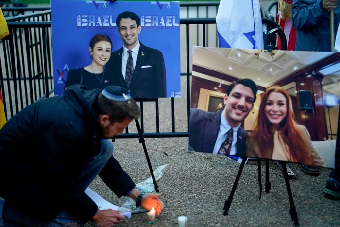 Doi diplomați israelieni au fost uciși la Muzeul Evreiesc din Washington FOTO Profimedia