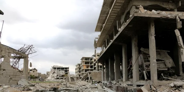 Saqba - Siria FOTO AFP 