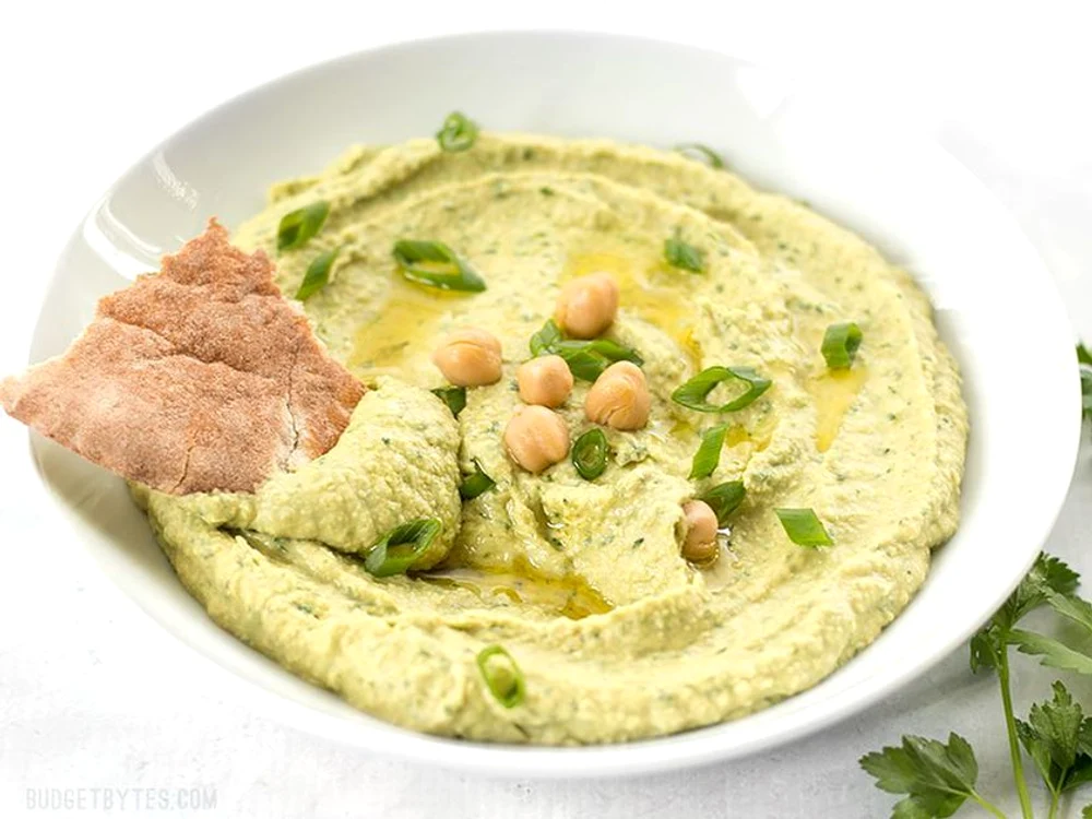 humus cu ceapa verde si patrunjel1 jpg jpeg