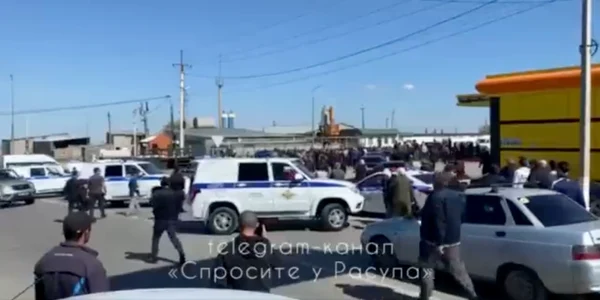 Proteste în Daghestan FOTO: Captură Twitter