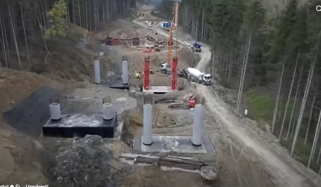 Autostrada A1 Sibiu-Pitești Foto: captură video