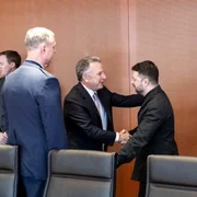 Discuții de pace Berlin  Zelenski Witkoff FOTO EPA  EFE jpg