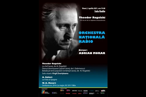 Compozitorul Theodor Rogalski, omagiat în concertul Orchestrei Naționale Radio jpeg