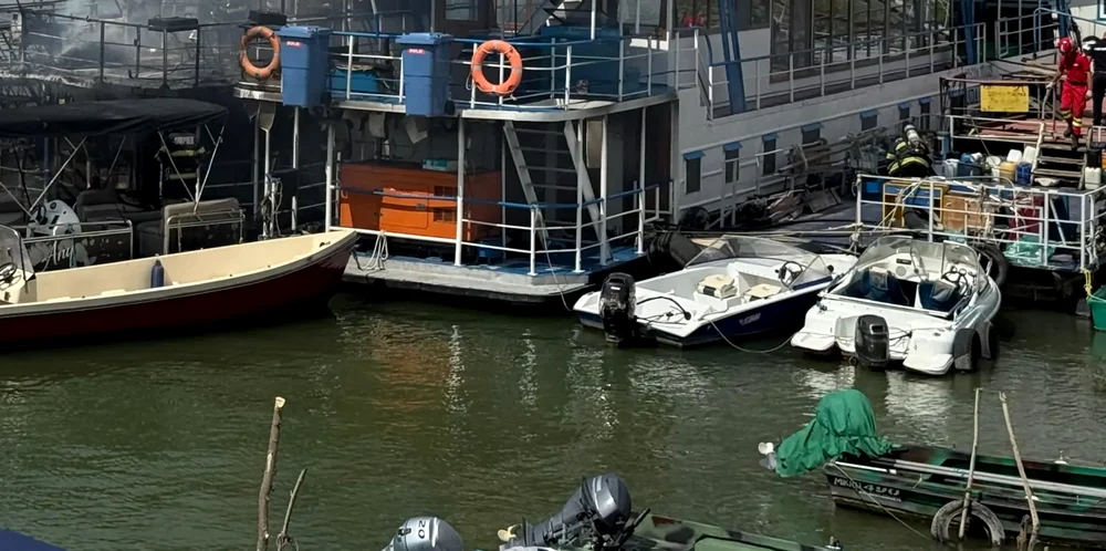 Ponton Tulcea. FOTO arhivă ISU Tulcea