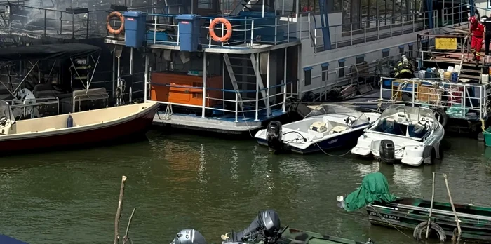 Ponton Tulcea. FOTO arhivă ISU Tulcea