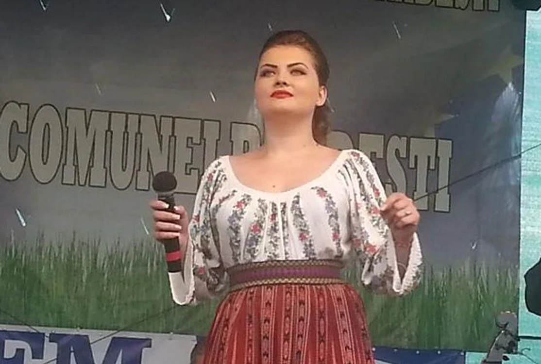 
    Irina Maria Birou este o cunoscută cântăreaţă din Gorjfoto: arhiva personală  