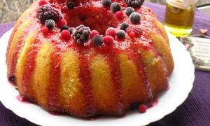 chec cu portocale si fructe de padure jpeg