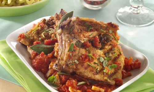 Pork Cutlets with Tomatoes jpeg