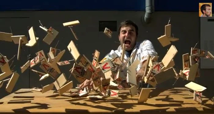 
    Momentul în care se activează toate cele 150 de capcane Foto Captură Youtube  