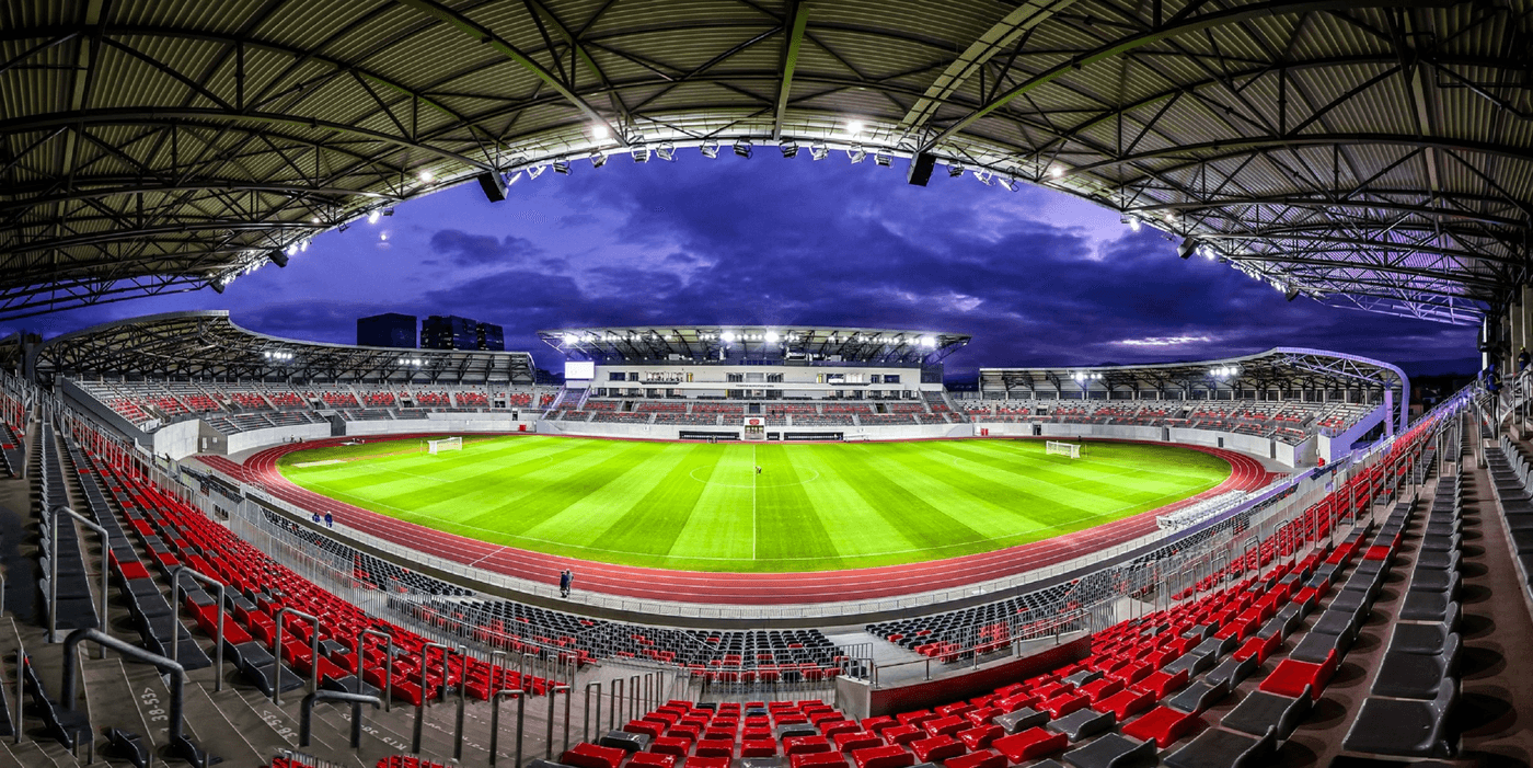 Video  Impresionant. Cum va arăta stadionul din Sibiu când va fi gata.  Imaginile sunt spectaculoase