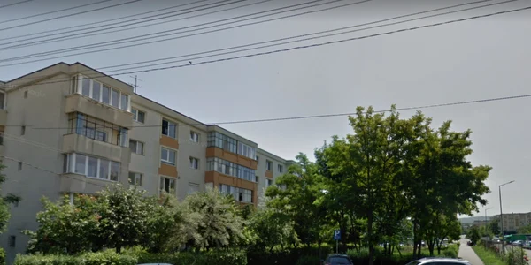 cluj strada streiului victima cazuta de la etaj. foto g maps