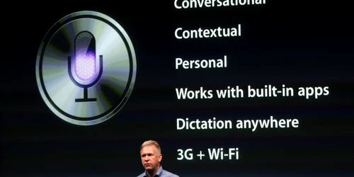 Siri a fost prezentat în cadrul conferinţei de lansare a noului iPhone 4S