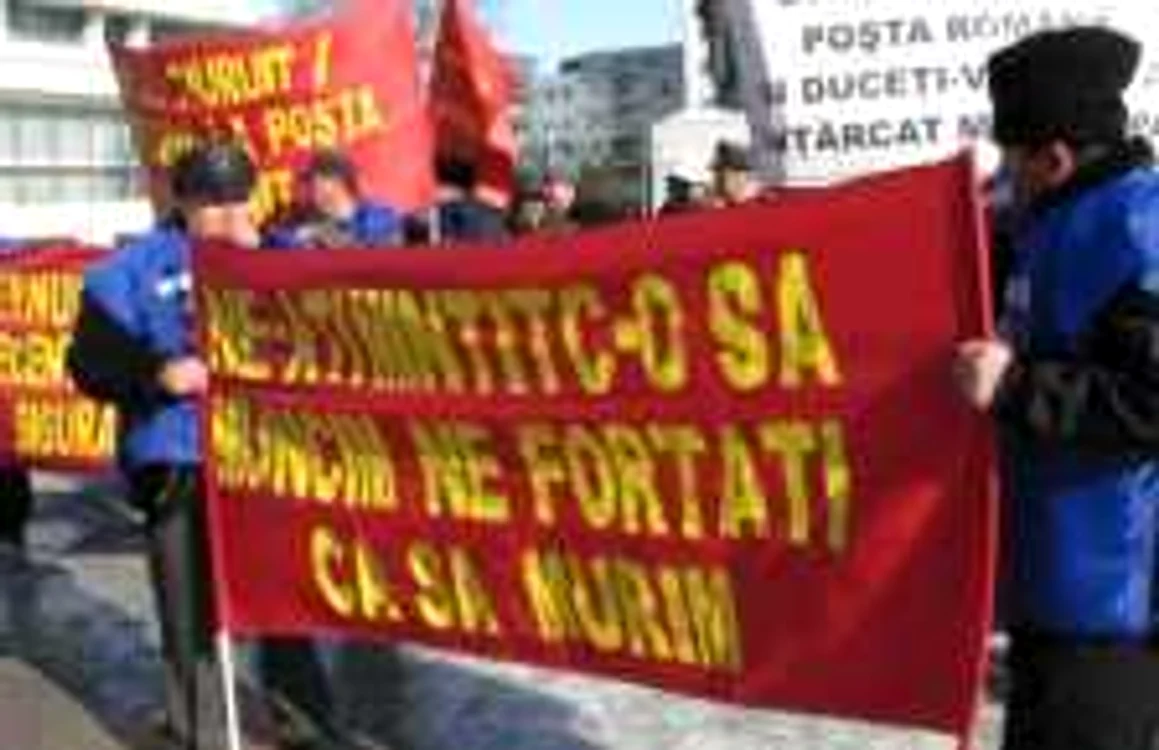 Poștașii au pornit protestele în mai multe orașe din țară