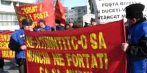 Poștașii au pornit protestele în mai multe orașe din țară