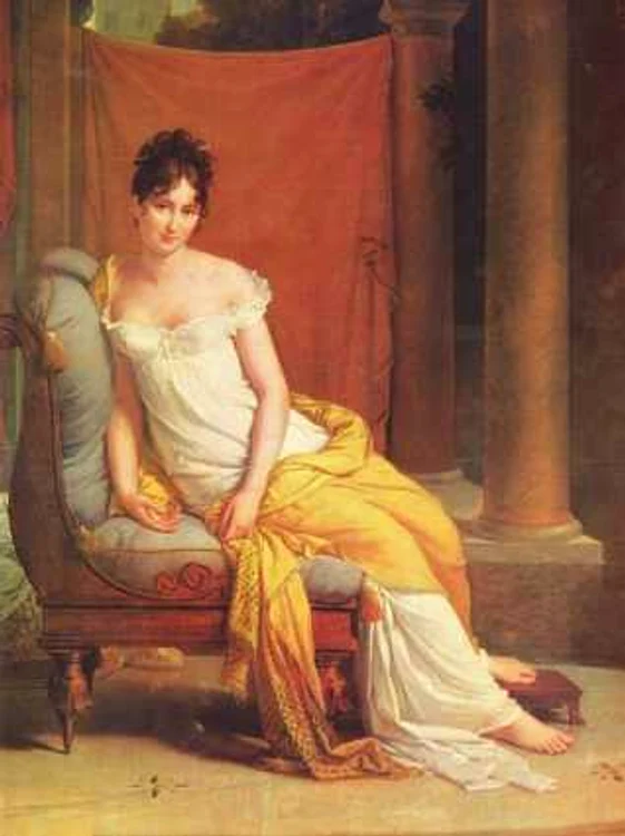 tablou madame de recamier pictor gerard