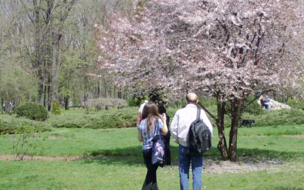 Bucureştenii au dat năvala în parcuri în primele zile de primăvară