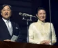 Împăratul Naruhito și Împărăteasa Masako la balconul oficial de Anul Nou. FOTO: Profimedia