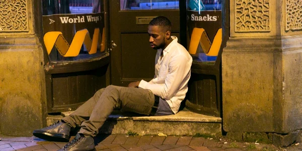 Cum arată străzile din Manchester după petrecerea de Anul Nou FOTO Profimedia