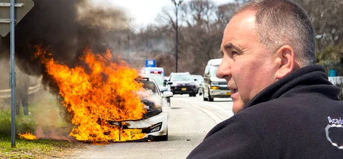 Titi Aur explică de ce iau foc mașinile, în trafic