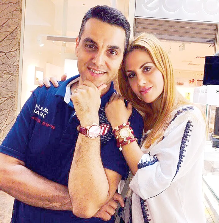 
    Oana Turcu şi soţul ei, Cristi Brancu  
