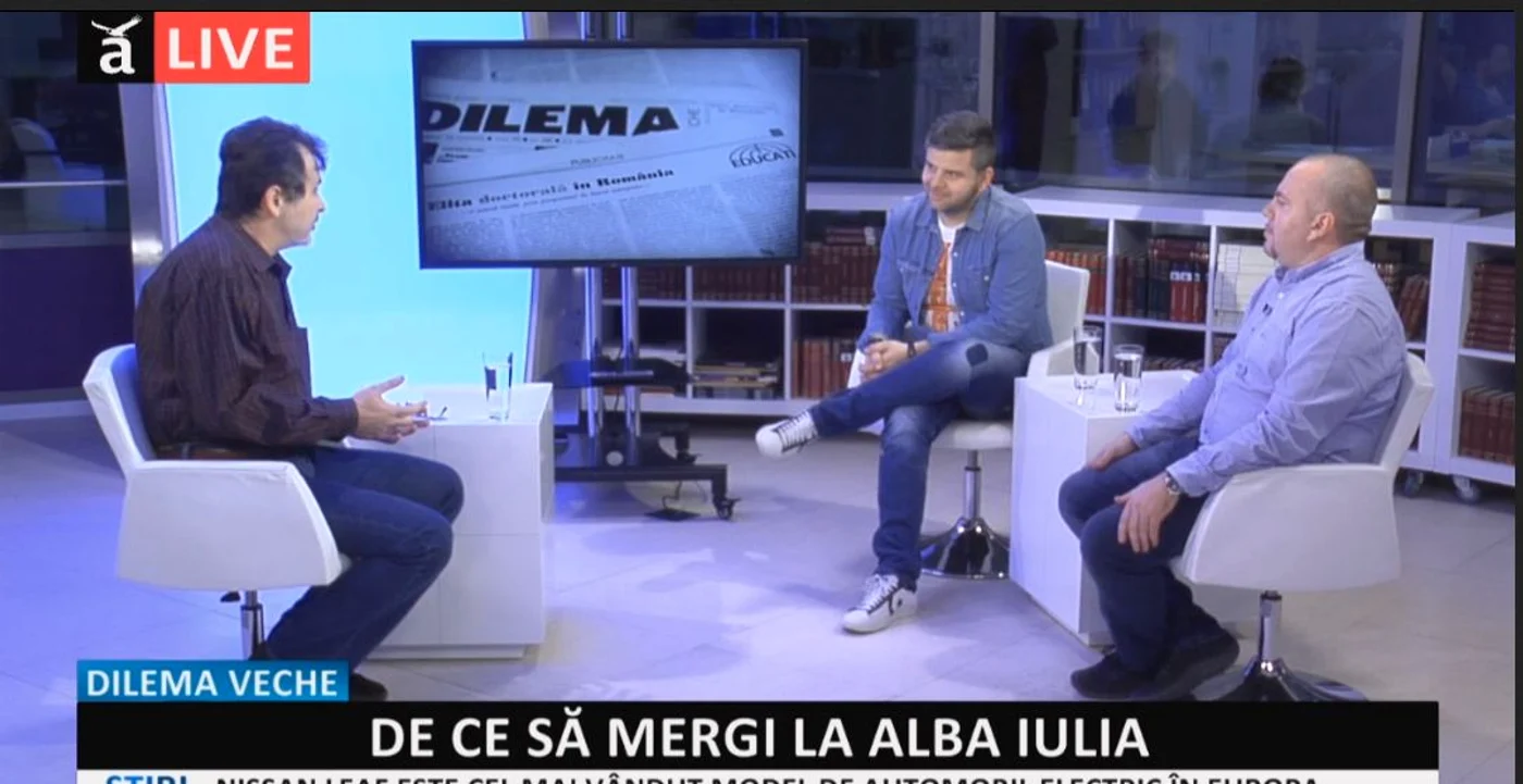 De ce să mergi la Alba Iulia? – convorbire cu Mihai COŞER şi Robert ROMAN jpeg