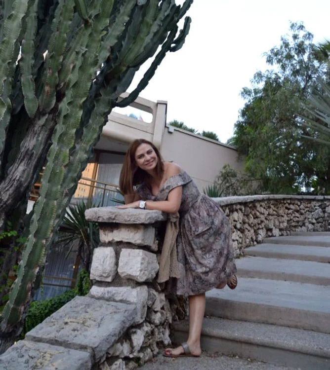 Stilista s-a distrat de minune în cele patru zile petrecute în Riviera Franceză