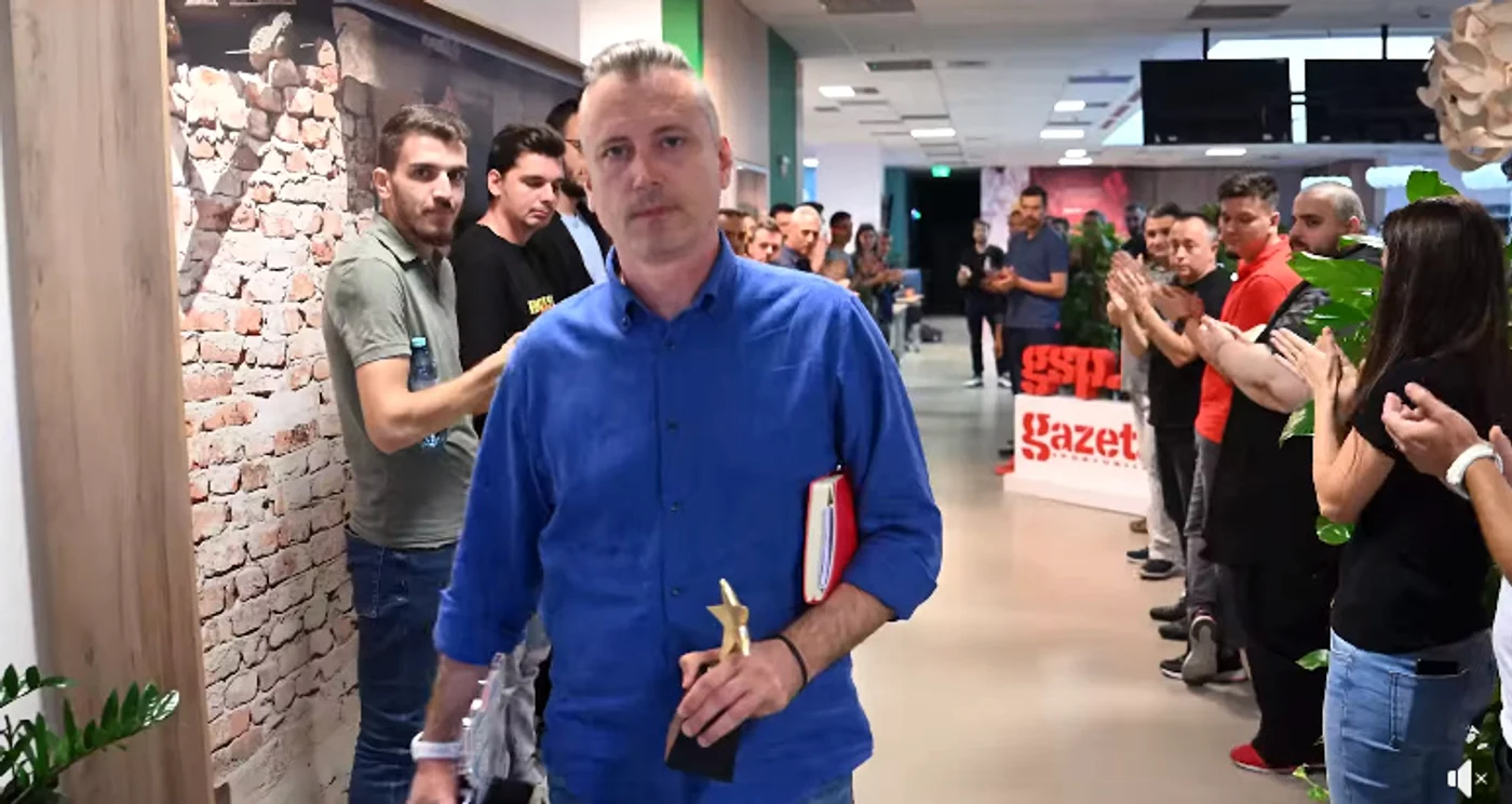 Cătălin Țepelin a plecat în aplauzele colegilor