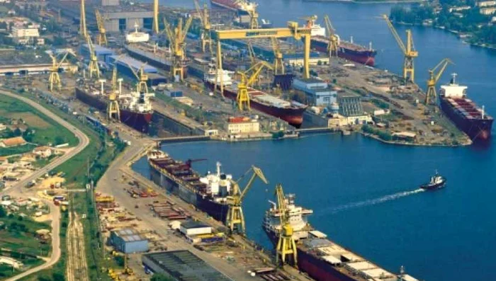 Șantierul naval Mangalia FOTO: Arhivă, Adevărul