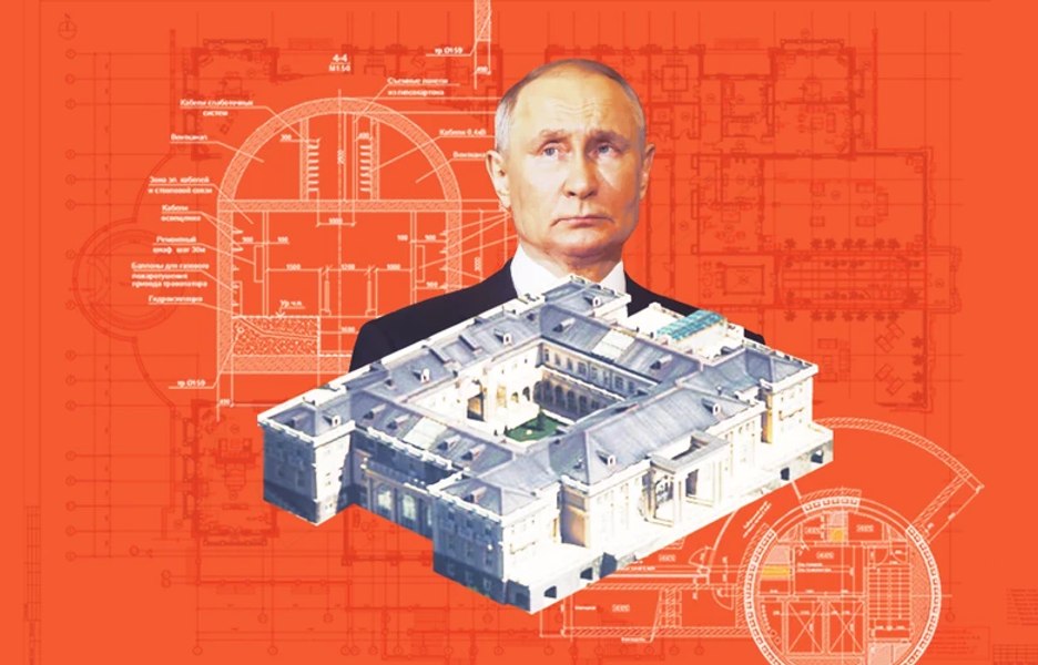 Buncărul secret al lui Vladimir Putin de la Marea Neagră: planurile care arată tunelurile de sub fortăreață