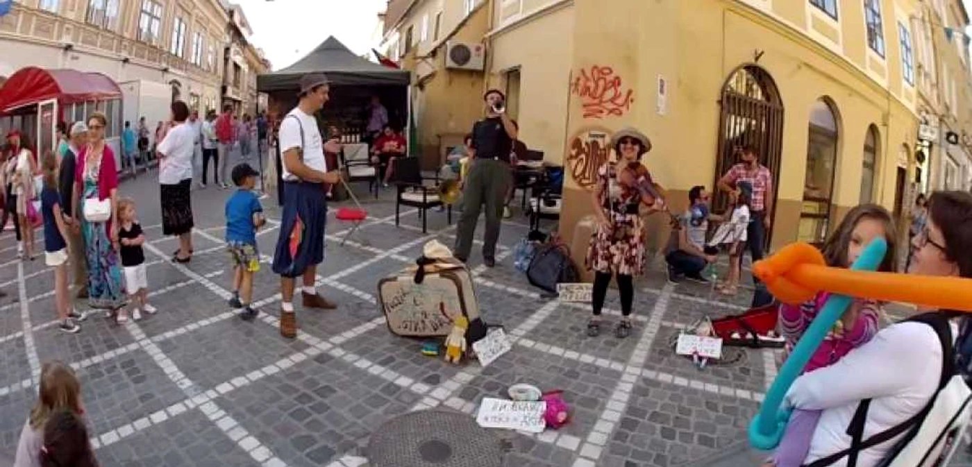 Festivalul se va desfăşura în centrul Braşovului. FOTOArhivă.