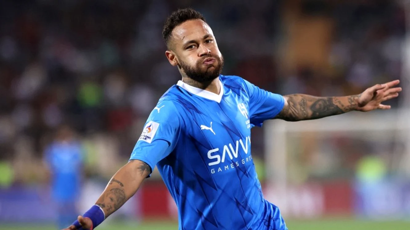 Neymar, în tricoul Al-Hilal