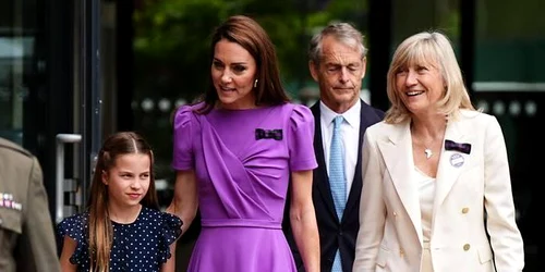 Prințesa de Wales alături de fiica sa, la Wimbledon   Foto X jfif
