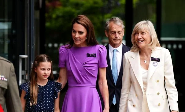Prințesa de Wales și Prințesa Charlotte ajung împreună la Wimbedon - Foto X