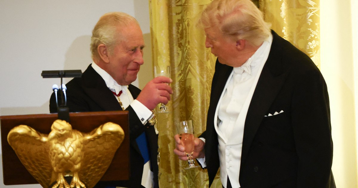 Ironia lansată de Charles la adresa lui Trump: „Dacă nu eram noi, ați fi vorbit franceză”. Reacția lui Macron