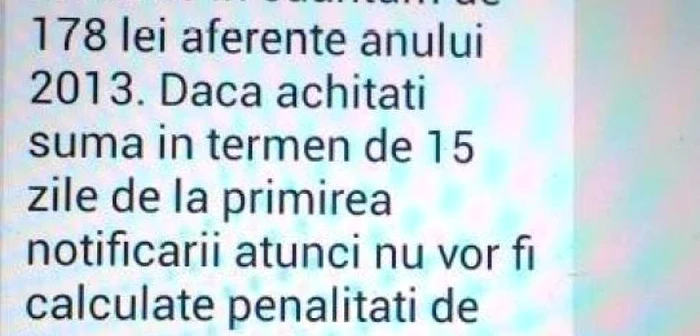 Cetăţenii primesc mesaje false de la „Fisc”