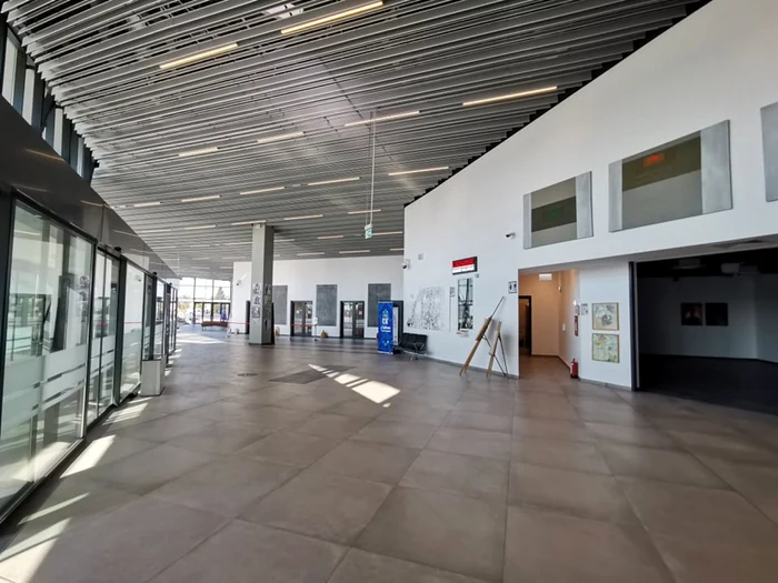 Aeroportul Timişoara s-a transformat într-o galerie de artă