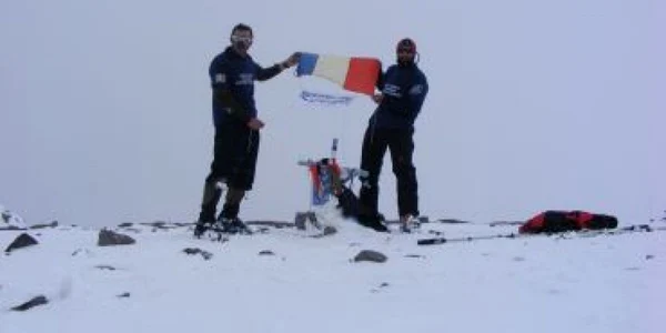 Cristi Gună şi Dragoş Veleanu au atins vîrful Aconcagua pe 27 ianuarie