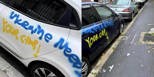 Franta masini vandalizate X png
