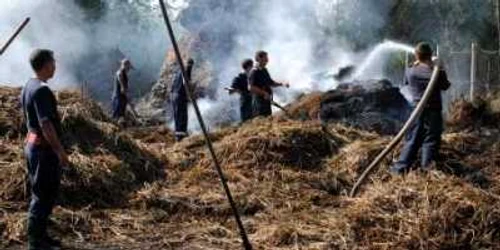 Copiii s-au jucat cu chibriturile