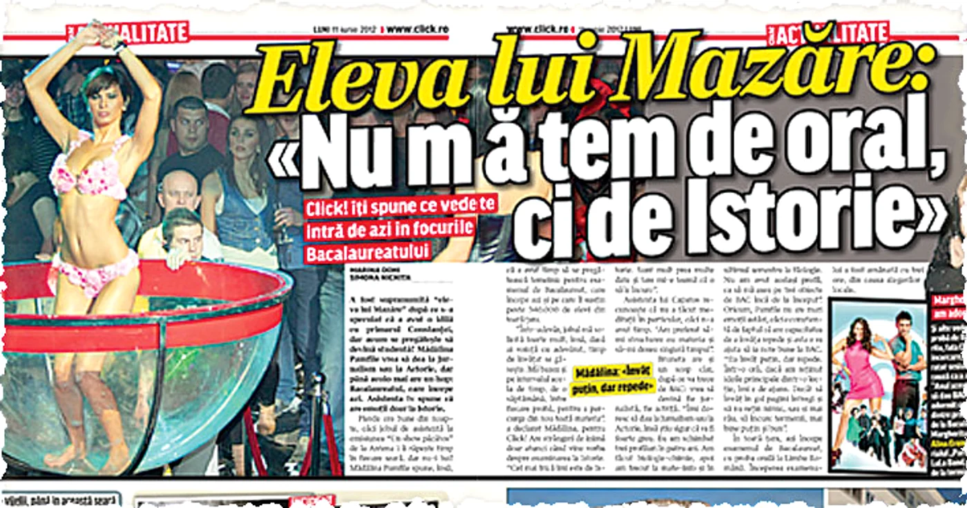 Eleva lui Mazare