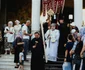 Procesiune religioasă cu fanfară pe străzile Constanţei