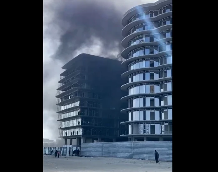 Incendiu Mamaia Nord 