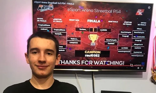 Raul Jurchescu este primul campion la eSport Arena Streetball  jpeg