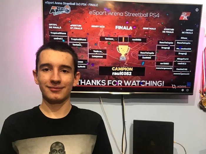 Raul Jurchescu este primul campion la eSport Arena Streetball 