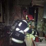 Incendiul a izbucnit la etajul 1 al blocului FOTO ISU Covasna jpg